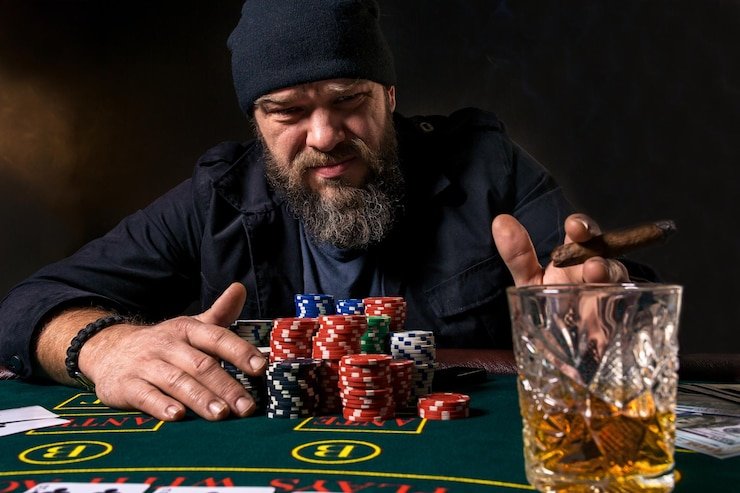 Tampilan permainan Teen Patti dengan dealer langsung di cendana777