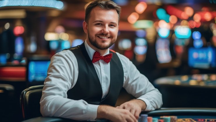 Pemain di Jakarta bermain Monopoly Live dengan kontrol taruhan visual di platform cendana777